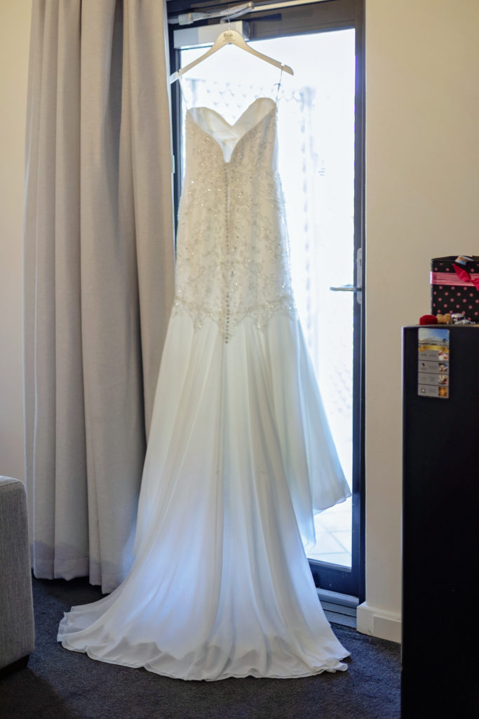 Wedding dress photo