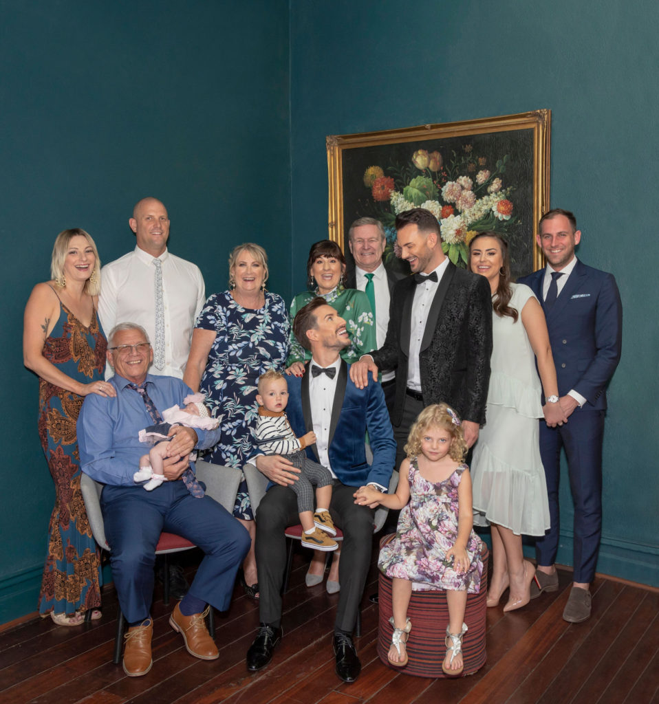 wedding family photo