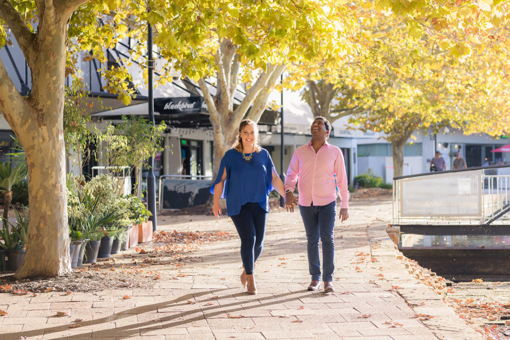 East Perth engagement photography shoot