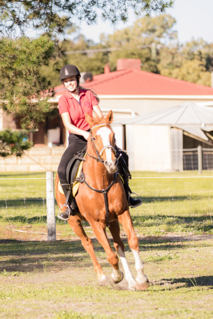 horse riding