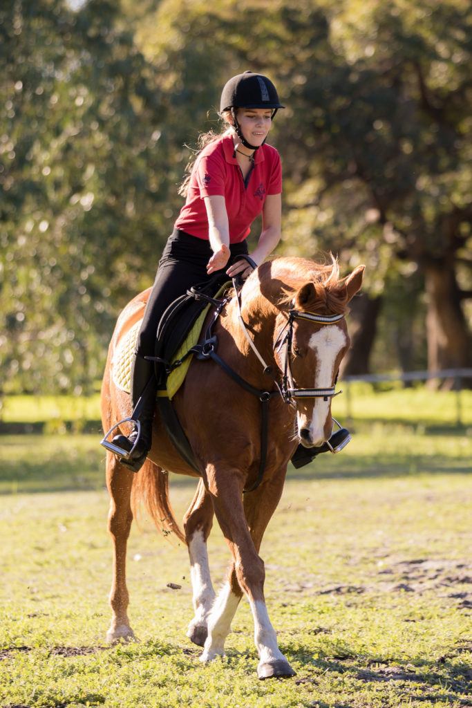 horse and girl