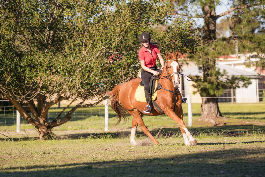 horse riding