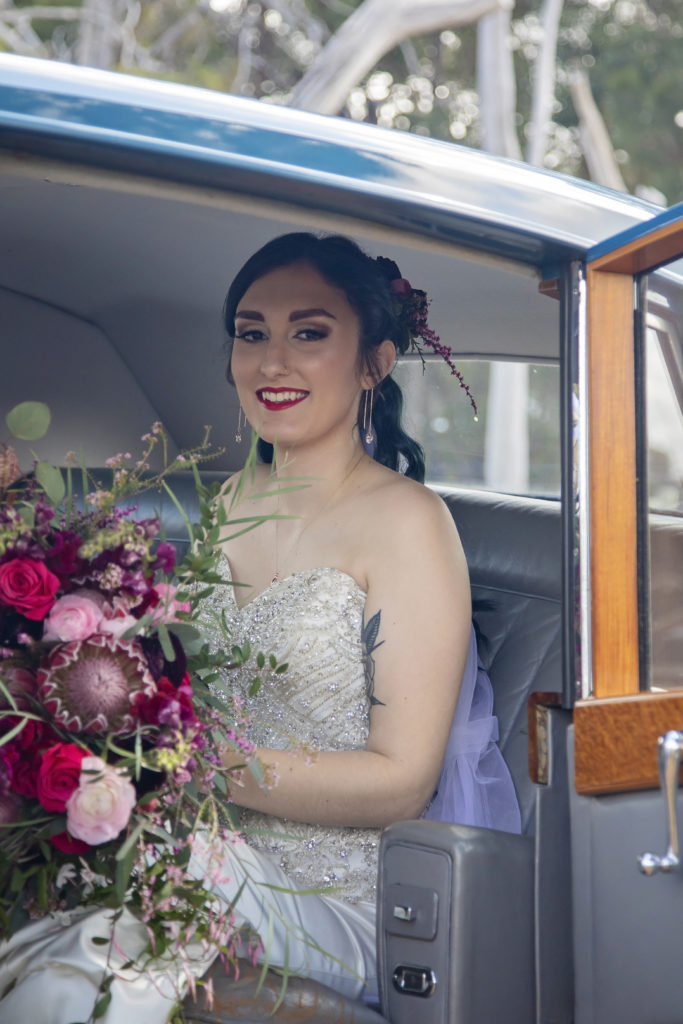 bride getting ready photo