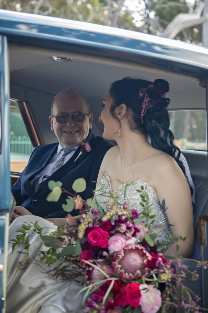 bride getting ready photo